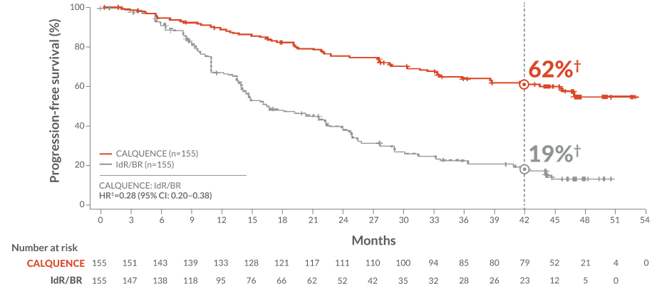 ASCEND Study Investigator-Assessed PFS Data