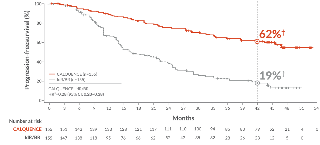 ASCEND Study Investigator-Assessed PFS Data